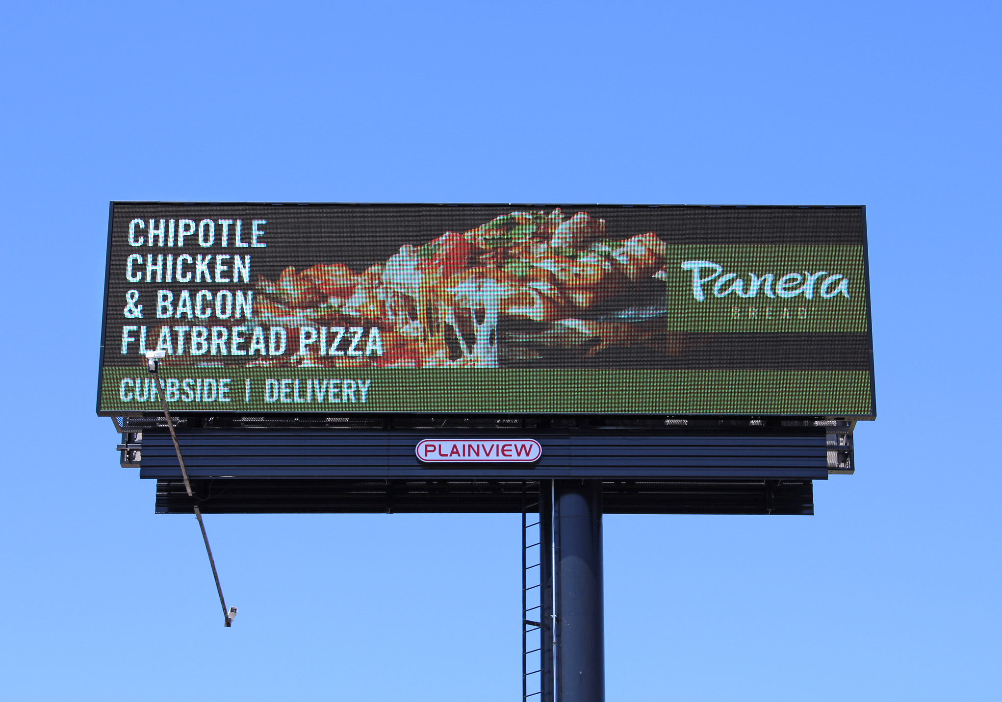Billboard in Chattanooga with Panera Curbside Ad